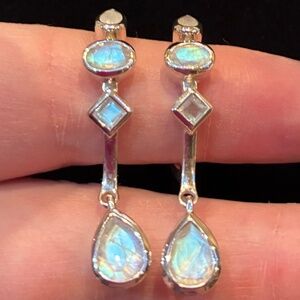 Sterling Silver 925 Dangle Earrings